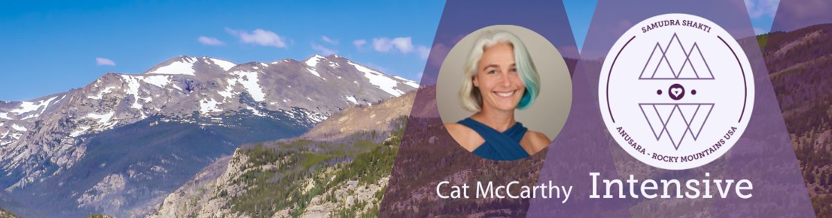 cat mccarthy teaches an intensive on yoga communication in rocky mountains usa at samudra shakti anusara yoga retreat