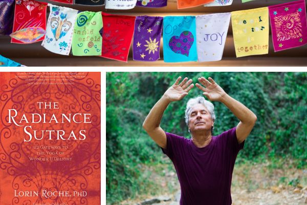 Dr. Lorin Roche author of the Radiance Sutras teaches how to meditate with love at Samudra Shakti yoga retreat